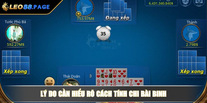 Cách Tính Chi Bài Binh - Nâng Cao Kỹ Năng Chơi Mậu Binh 2 Lý do cần hiểu rõ cách tính chi bài binh