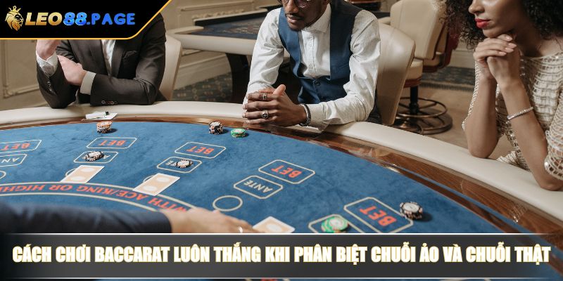 Cách Chơi Baccarat Luôn Thắng Và Và Xác Suất Làm Chủ Bàn Cược 4 Cách chơi Baccarat luôn thắng khi phân biệt chuỗi ảo và chuỗi thật